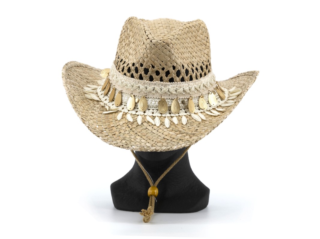 Sombrero cowboy DONNA - Sombrero vegano mujer - NUEVA COLECION